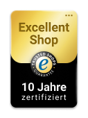 Excellent Shop Award - 10 Jahre mit Trusted Shops