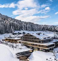 Hotel im Winter