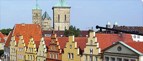 Historische Altstadt Osnabrück mit Dom