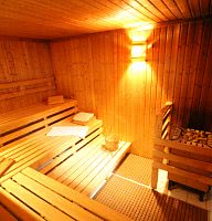 Auch eine Finnische Sauna erwartet Sie